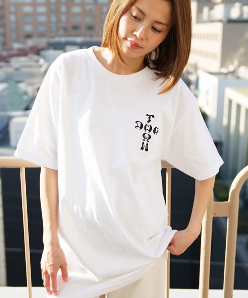 DOGTOWN（ドッグタウン）の「Cross Logo Venice S/S T-SHIRTS/ ドッグタウン Tシャツ ユニセックス バックプリント ベニス（Tシャツ/カットソー・メンズ・ブラック/ホワイト・SMALL/MEDIUM/LARGE/X-LARGE）」の10枚目の写真
