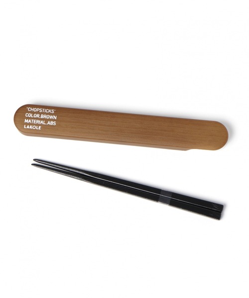 LAKOLE（ラコレ）の「わっぱ風ランチカトラリー / LAKOLE（カトラリー・レディース・ブラウン/ベージュ・FREE）」の3枚目の写真