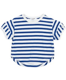 Otonato | /裾ラウンドボーダーＴシャツ【親子でおそろいリンクコーデ】(Tシャツ/カットソー)