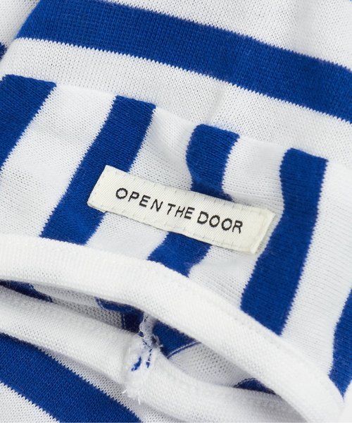 Otonato（オトナト）の「/裾ラウンドボーダーＴシャツ【親子でおそろいリンクコーデ】（Tシャツ/カットソー・キッズ・グレー/ブルー・90/100/110/120/130/140）」の10枚目の写真