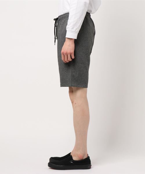 STYLEBLOCK（スタイルブロック）の「麻ライク杢ハーフパンツ（その他パンツ・メンズ・グレー/チャコール・M/L/LL）」の3枚目の写真