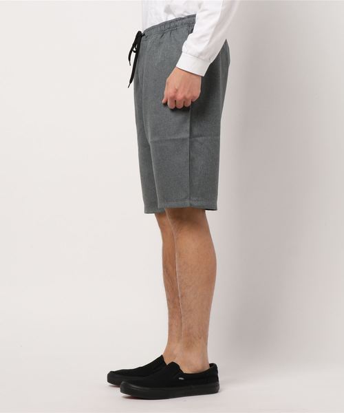 STYLEBLOCK（スタイルブロック）の「麻ライク杢ハーフパンツ（その他パンツ・メンズ・グレー/チャコール・M/L/LL）」の5枚目の写真