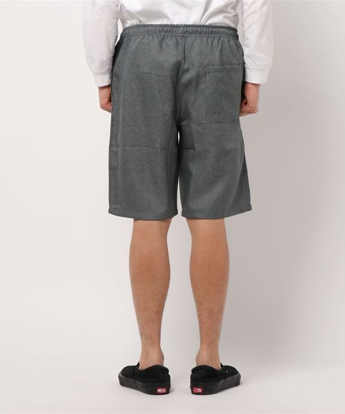 STYLEBLOCK（スタイルブロック）の「麻ライク杢ハーフパンツ（その他パンツ・メンズ・グレー/チャコール・M/L/LL）」の6枚目の写真