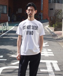 blank by words（ブランクバイワーズ）の「「DO NOT SEEK」 TEE（Tシャツ/カットソー）」