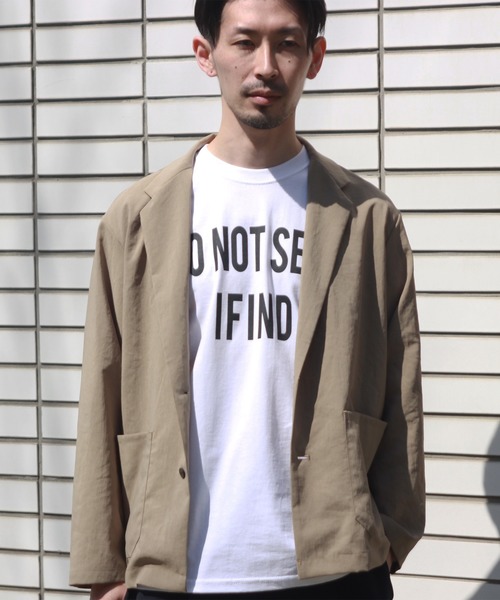blank by words(ブランクバイワーズ)の「「DO NOT SEEK」 TEE(Tシャツ/カットソー・メンズ・ホワイト・SMALL/LARGE/MEDIUM)」の8枚目の写真