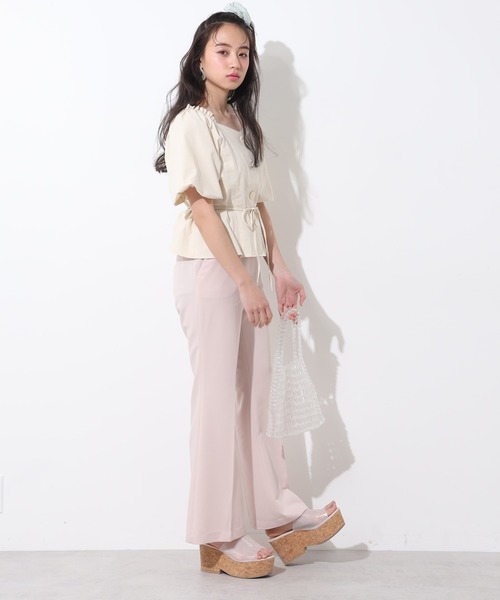 one after another NICE CLAUP（ワンアフターアナザーナイスクラップ）の「ビーズバッグ（ハンドバッグ・レディース・ゴールド/クリア・FREE）」の7枚目の写真