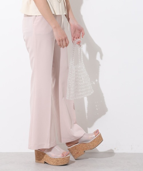 one after another NICE CLAUP（ワンアフターアナザーナイスクラップ）の「ビーズバッグ（ハンドバッグ・レディース・ゴールド/クリア・FREE）」の8枚目の写真