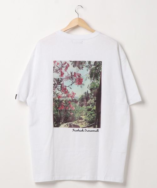 Pledge（プレッジ）の「《pledge》ビッグシルエット　バックプリントＴシャツ（Tシャツ/カットソー・レディース・ホワイト系その他2/ホワイト系その他3/ホワイト系その他4/ホワイト系その他5/ホワイト系その他6/ブラック系その他2/ブラック系その他3/ブラック系その他4/ブラック系その他5/ブラック系その他6/ホワイト系その他/ブラック系その他・MEDIUM/LARGE）」の16枚目の写真