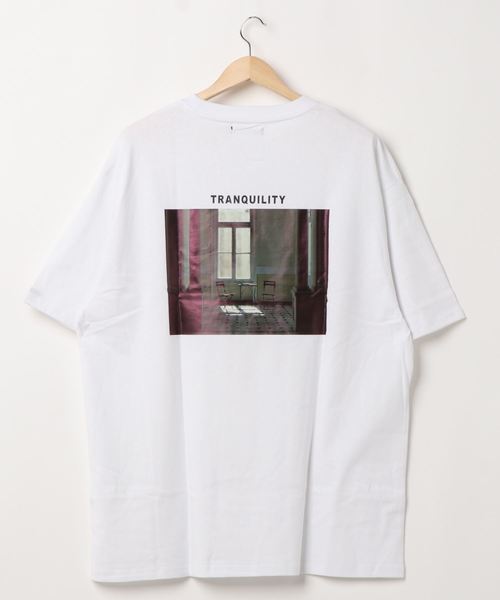 Pledge（プレッジ）の「《pledge》ビッグシルエット　バックプリントＴシャツ（Tシャツ/カットソー・レディース・ホワイト系その他2/ホワイト系その他3/ホワイト系その他4/ホワイト系その他5/ホワイト系その他6/ブラック系その他2/ブラック系その他3/ブラック系その他4/ブラック系その他5/ブラック系その他6/ホワイト系その他/ブラック系その他・MEDIUM/LARGE）」の17枚目の写真