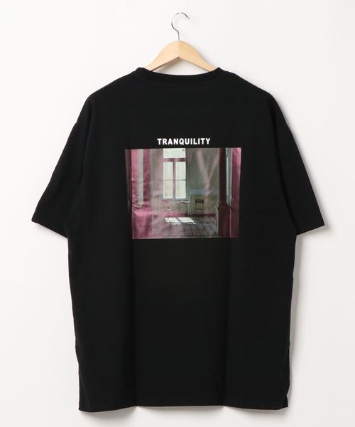 Pledge（プレッジ）の「《pledge》ビッグシルエット　バックプリントＴシャツ（Tシャツ/カットソー・レディース・ホワイト系その他2/ホワイト系その他3/ホワイト系その他4/ホワイト系その他5/ホワイト系その他6/ブラック系その他2/ブラック系その他3/ブラック系その他4/ブラック系その他5/ブラック系その他6/ホワイト系その他/ブラック系その他・MEDIUM/LARGE）」の21枚目の写真