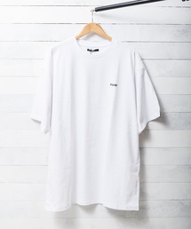 《pledge》ビッグシルエット バックプリントTシャツ