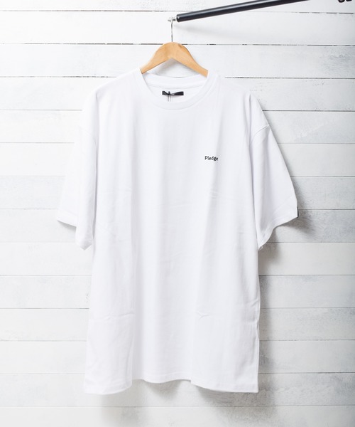 Pledge（プレッジ）の「《pledge》ビッグシルエット　バックプリントＴシャツ（Tシャツ/カットソー・レディース・ホワイト系その他2/ホワイト系その他3/ホワイト系その他4/ホワイト系その他5/ホワイト系その他6/ブラック系その他2/ブラック系その他3/ブラック系その他4/ブラック系その他5/ブラック系その他6/ホワイト系その他/ブラック系その他・MEDIUM/LARGE）」の5枚目の写真