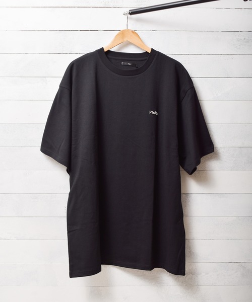 Pledge（プレッジ）の「《pledge》ビッグシルエット　バックプリントＴシャツ（Tシャツ/カットソー・レディース・ホワイト系その他2/ホワイト系その他3/ホワイト系その他4/ホワイト系その他5/ホワイト系その他6/ブラック系その他2/ブラック系その他3/ブラック系その他4/ブラック系その他5/ブラック系その他6/ホワイト系その他/ブラック系その他・MEDIUM/LARGE）」の8枚目の写真
