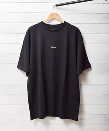 《pledge》ビッグシルエット バックプリントTシャツ