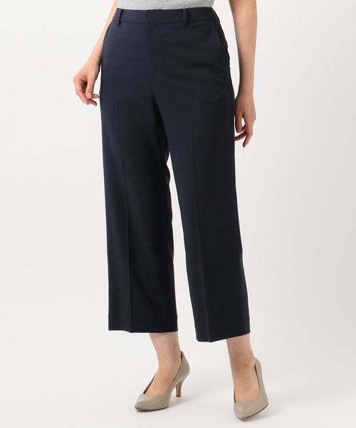 J.PRESS(ジェイプレス)の「【洗える】ドライタッチツイルストレッチ パンツ(その他パンツ・レディース・ダークブラウン系/グリーン系/ネイビー系・T13/T15/T17)」の3枚目の写真