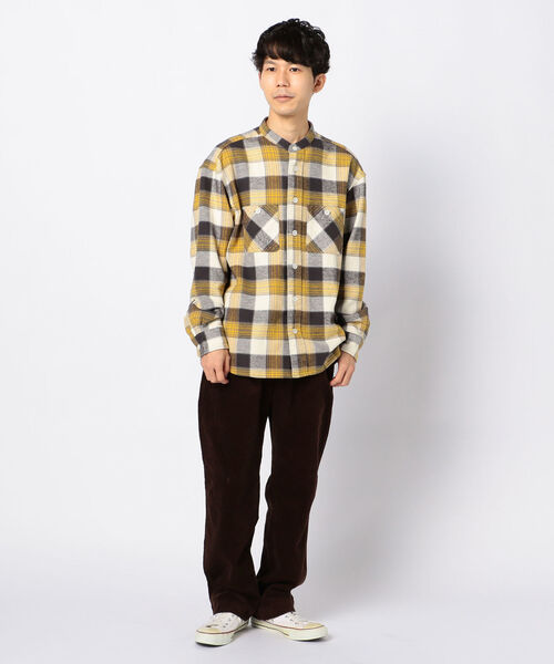 FREDY&GLOSTER（フレディアンドグロスター）の「【WEB限定カラーあり】【SUNDAY TOOLS WEAR】 シェフパンツ ワイドパンツ コーデュロイパンツ（その他パンツ・メンズ・ブラック/グレー/ブラウン/ブラウン系その他/ミント/ブルー系その他/グレイッシュブルー/ラベンダー/ベビーピンク/キナリ/オフホワイト・M/L）」の22枚目の写真