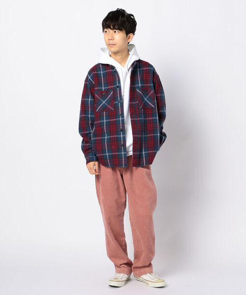 FREDY&GLOSTER（フレディアンドグロスター）の「【WEB限定カラーあり】【SUNDAY TOOLS WEAR】 シェフパンツ ワイドパンツ コーデュロイパンツ（その他パンツ・メンズ・ブラック/グレー/ブラウン/ブラウン系その他/ミント/ブルー系その他/グレイッシュブルー/ラベンダー/ベビーピンク/キナリ/オフホワイト・M/L）」の19枚目の写真
