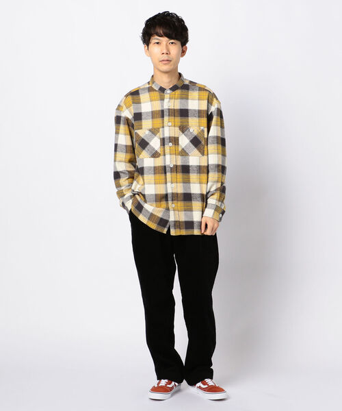 FREDY&GLOSTER（フレディアンドグロスター）の「【WEB限定カラーあり】【SUNDAY TOOLS WEAR】 シェフパンツ ワイドパンツ コーデュロイパンツ（その他パンツ・メンズ・ブラック/グレー/ブラウン/ブラウン系その他/ミント/ブルー系その他/グレイッシュブルー/ラベンダー/ベビーピンク/キナリ/オフホワイト・M/L）」の18枚目の写真