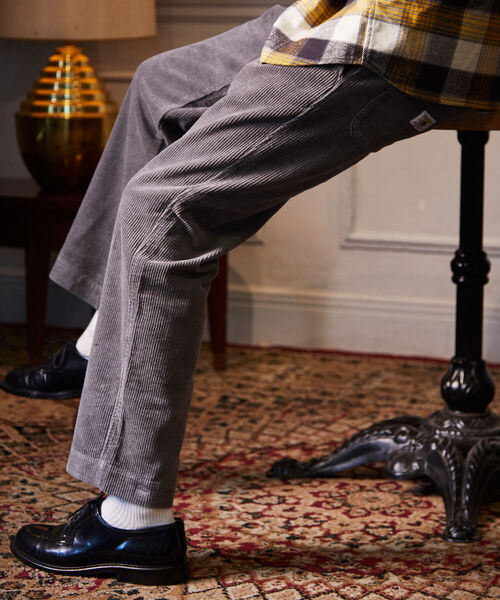 FREDY&GLOSTER（フレディアンドグロスター）の「【WEB限定カラーあり】【SUNDAY TOOLS WEAR】 シェフパンツ ワイドパンツ コーデュロイパンツ（その他パンツ・メンズ・ブラック/グレー/ブラウン/ブラウン系その他/ミント/ブルー系その他/グレイッシュブルー/ラベンダー/ベビーピンク/キナリ/オフホワイト・M/L）」の16枚目の写真