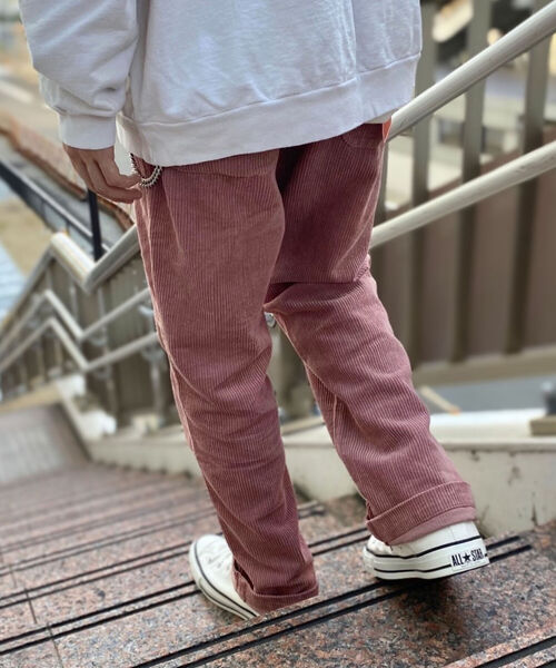 FREDY&GLOSTER（フレディアンドグロスター）の「【WEB限定カラーあり】【SUNDAY TOOLS WEAR】 シェフパンツ ワイドパンツ コーデュロイパンツ（その他パンツ・メンズ・ブラック/グレー/ブラウン/ブラウン系その他/ミント/ブルー系その他/グレイッシュブルー/ラベンダー/ベビーピンク/キナリ/オフホワイト・M/L）」の15枚目の写真