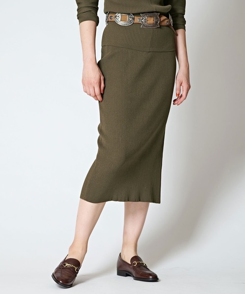 スカート Whim スカートbridリブスカート スカート Whim Gazette ウィムガゼット のファッション