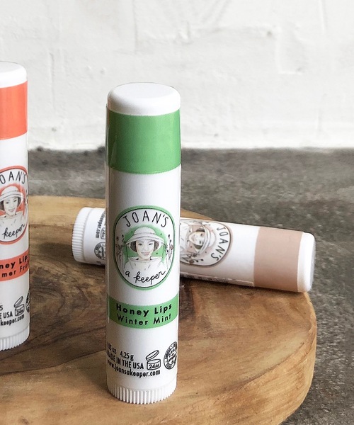 JOAN'S A KEEPER（ジョアンズ ア キーパー）の「JOAN'S A KEEPER ハニーリップス（リップクリーム）」 WEAR