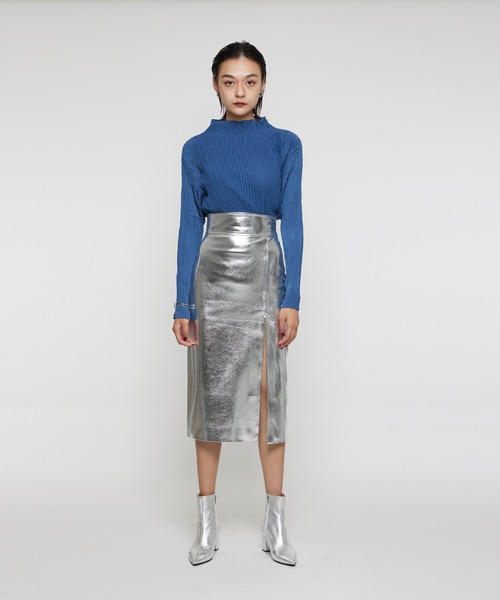 Narcissus（ナルシス）の「【Narcissus】メタリックスカート（スカート・レディース・シルバー/ゴールド・FREE）」の19枚目の写真