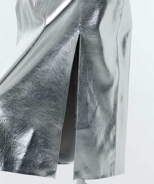 Narcissus（ナルシス）の「【Narcissus】メタリックスカート（スカート・レディース・シルバー/ゴールド・FREE）」の9枚目の写真