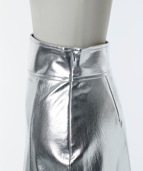 Narcissus（ナルシス）の「【Narcissus】メタリックスカート（スカート・レディース・シルバー/ゴールド・FREE）」の7枚目の写真
