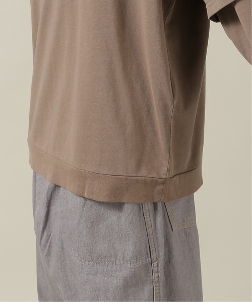 JOURNAL STANDARD(ジャーナルスタンダード)の「ルーズレイヤード(Tシャツ/カットソー・メンズ・ベージュ/ブラック系その他/ホワイト・MEDIUM/LARGE/SMALL)」の14枚目の写真