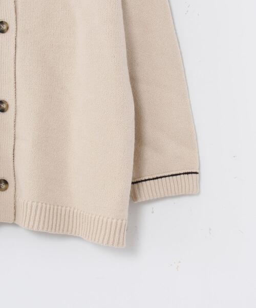 coen（コーエン）の「2WAYブランケット刺繍ニットカーディガン（プルオーバーニット）（カーディガン/ボレロ・レディース・ダークグレー/モカ/ナチュラル/ブラウン・FREE）」の17枚目の写真