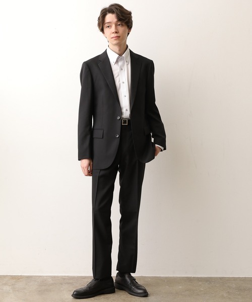 JUNRED(ジュンレッド)の「シャドウストライプセットアップパンツ(スラックス・メンズ・ブラック・LL/S/M/L)」の4枚目の写真