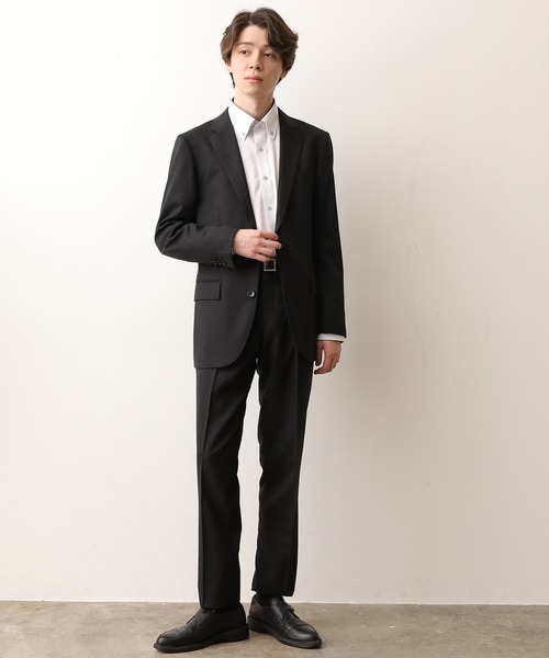 JUNRED(ジュンレッド)の「シャドウストライプセットアップパンツ(スラックス・メンズ・ブラック・LL/S/M/L)」の5枚目の写真
