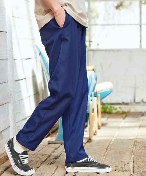 BARK MANHATTAN（バークマンハッタン）の「スタプレ ワイドテーパードイージーパンツ（その他パンツ・メンズ・ブラック/カーキ/ブラウン/ベージュ/ベージュ系その他/ネイビー/ブルー系その他・M/L）」の6枚目の写真