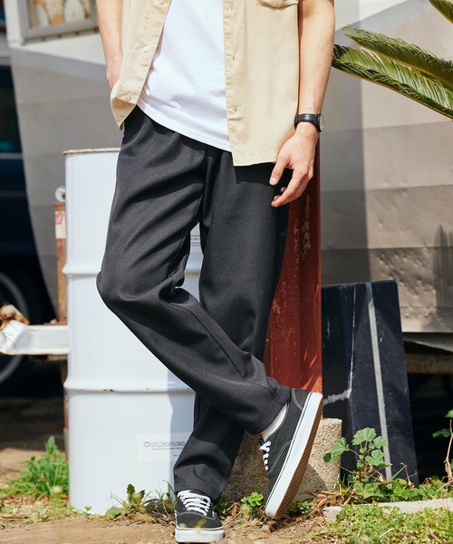 BARK MANHATTAN（バークマンハッタン）の「スタプレ ワイドテーパードイージーパンツ（その他パンツ・メンズ・ブラック/カーキ/ブラウン/ベージュ/ベージュ系その他/ネイビー/ブルー系その他・M/L）」の18枚目の写真