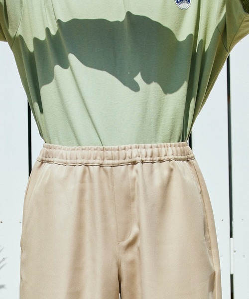 BARK MANHATTAN（バークマンハッタン）の「スタプレ ワイドテーパードイージーパンツ（その他パンツ・メンズ・ブラック/カーキ/ブラウン/ベージュ/ベージュ系その他/ネイビー/ブルー系その他・M/L）」の8枚目の写真