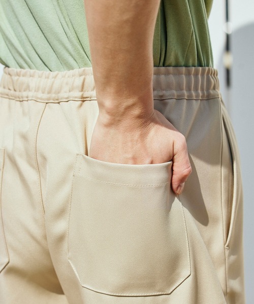 BARK MANHATTAN（バークマンハッタン）の「スタプレ ワイドテーパードイージーパンツ（その他パンツ・メンズ・ブラック/カーキ/ブラウン/ベージュ/ベージュ系その他/ネイビー/ブルー系その他・M/L）」の11枚目の写真