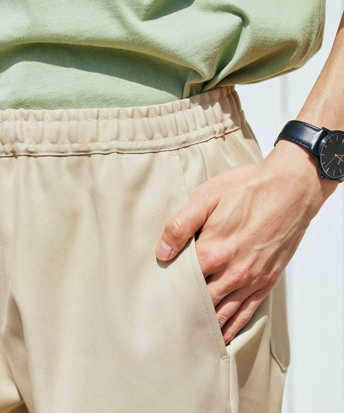 BARK MANHATTAN（バークマンハッタン）の「スタプレ ワイドテーパードイージーパンツ（その他パンツ・メンズ・ブラック/カーキ/ブラウン/ベージュ/ベージュ系その他/ネイビー/ブルー系その他・M/L）」の12枚目の写真