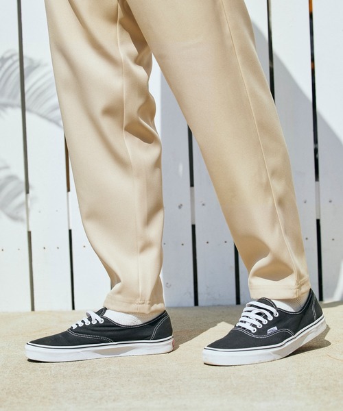 BARK MANHATTAN（バークマンハッタン）の「スタプレ ワイドテーパードイージーパンツ（その他パンツ・メンズ・ブラック/カーキ/ブラウン/ベージュ/ベージュ系その他/ネイビー/ブルー系その他・M/L）」の16枚目の写真