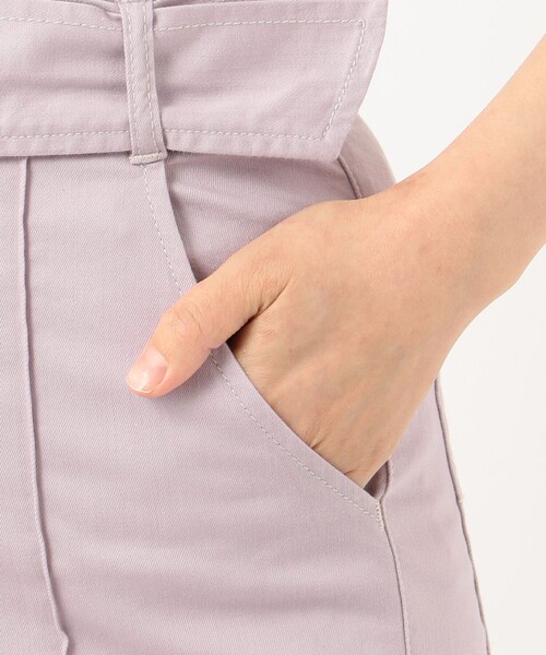 Feroux(フェルゥ)の「【洗える】カラーレディデニム パンツ(デニムパンツ・レディース・ネイビー系/ライラック系/ベージュ系・1/3/2)」の10枚目の写真