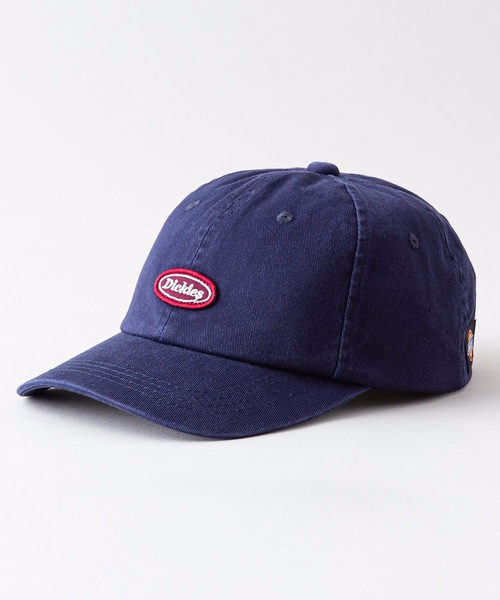 Dickies（ディッキーズ）の「【DICKIES/ディッキーズ】ワッペンローキャップ　ワンポイントロゴワッペン（キャップ・メンズ・ホワイト/ブラック/ベージュ/ネイビー・FREE）」の4枚目の写真