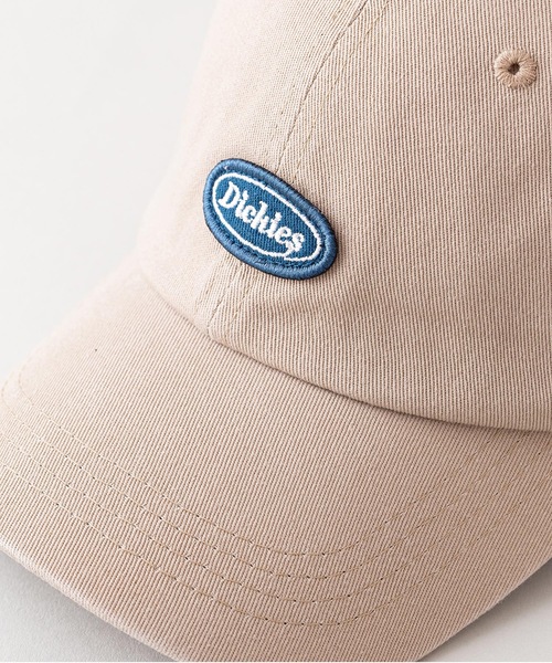 Dickies（ディッキーズ）の「【DICKIES/ディッキーズ】ワッペンローキャップ　ワンポイントロゴワッペン（キャップ・メンズ・ホワイト/ブラック/ベージュ/ネイビー・FREE）」の10枚目の写真