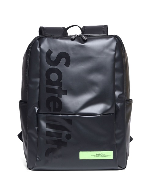 Satellite（サテライト）の「【2021モデル Satellite(サテライト)】"PROPCUBE"(プロップキューブ) /STANNDARD LINE (ターポリンシリーズ) 耐水圧：74000ml)（バックパック/リュック・メンズ・ブラック/ブラック×ホワイト/ブラック×ブラック・FREE）」の3枚目の写真