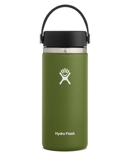 HYDRO FLASK(ハイドロフラスク)の「HydroFlask/ハイドロフラスク 16oz Wide Mouth ワイドマウスボトル ステンレスボトル(473ml) 2026年春夏 再入荷(グラス/マグカップ/タンブラー・メンズ・ライトブルー/エメラルドブルー/ブラック/ネイビー/オリーブ/ピンク/ブルー/ダークグレー/ミント/レモンイエロー/ホワイト/ライトグレー/ブルー系/インディゴブルー/オートミール/パープル/ライトピンク/ダークパープル/ピンク系/モカ/キナリ/オフホワイト/モスグリーン/ダークブルー・FREE)」の9枚目の写真