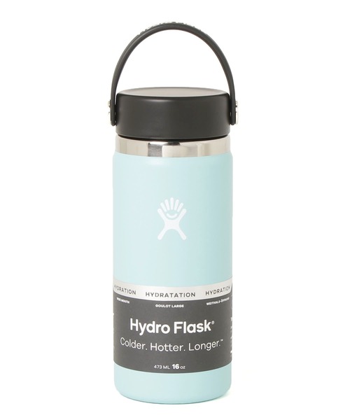 HYDRO FLASK(ハイドロフラスク)の「HydroFlask/ハイドロフラスク 16oz Wide Mouth ワイドマウスボトル ステンレスボトル(473ml) 2026年春夏 再入荷(グラス/マグカップ/タンブラー・メンズ・ライトブルー/エメラルドブルー/ブラック/ネイビー/オリーブ/ピンク/ブルー/ダークグレー/ミント/レモンイエロー/ホワイト/ライトグレー/ブルー系/インディゴブルー/オートミール/パープル/ライトピンク/ダークパープル/ピンク系/モカ/キナリ/オフホワイト/モスグリーン/ダークブルー・FREE)」の13枚目の写真