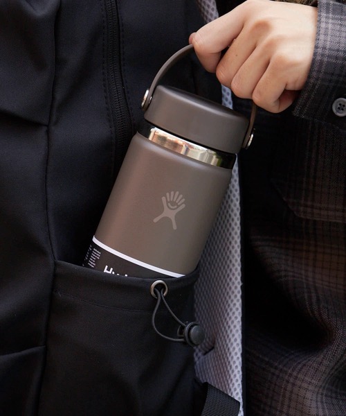 HYDRO FLASK(ハイドロフラスク)の「HydroFlask/ハイドロフラスク 16oz Wide Mouth ワイドマウスボトル ステンレスボトル(473ml) 2026年春夏 再入荷(グラス/マグカップ/タンブラー・メンズ・ライトブルー/エメラルドブルー/ブラック/ネイビー/オリーブ/ピンク/ブルー/ダークグレー/ミント/レモンイエロー/ホワイト/ライトグレー/ブルー系/インディゴブルー/オートミール/パープル/ライトピンク/ダークパープル/ピンク系/モカ/キナリ/オフホワイト/モスグリーン/ダークブルー・FREE)」の7枚目の写真