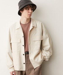 JUNRED | ワンサイドラグランCPOブルゾン(ブルゾン)