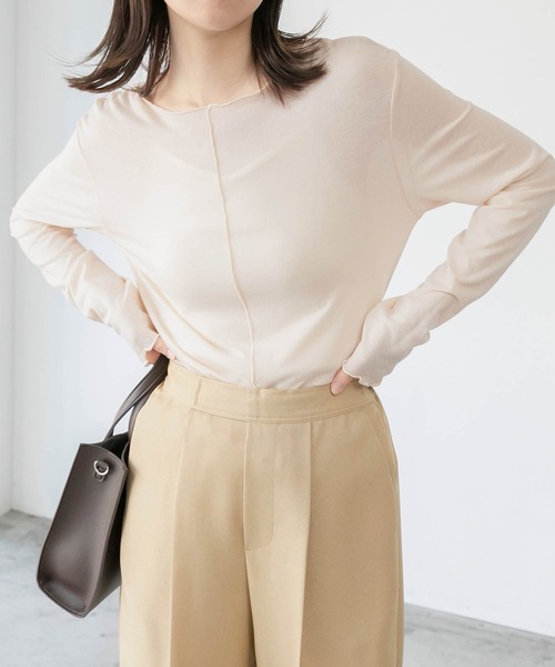 BONLECILL（ボンルシール）の「メローシアープルオーバー（Tシャツ  