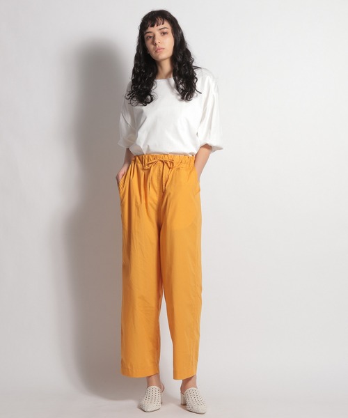 niko and...(ニコアンド)の「カラフルイージーワークパンツ(その他パンツ・レディース・グリーン/イエロー/ブラック/パープル・LARGE/MEDIUM)」の9枚目の写真