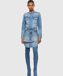 Diesel ディーゼルのワンピース ドレス デニム 通販 Zozotown